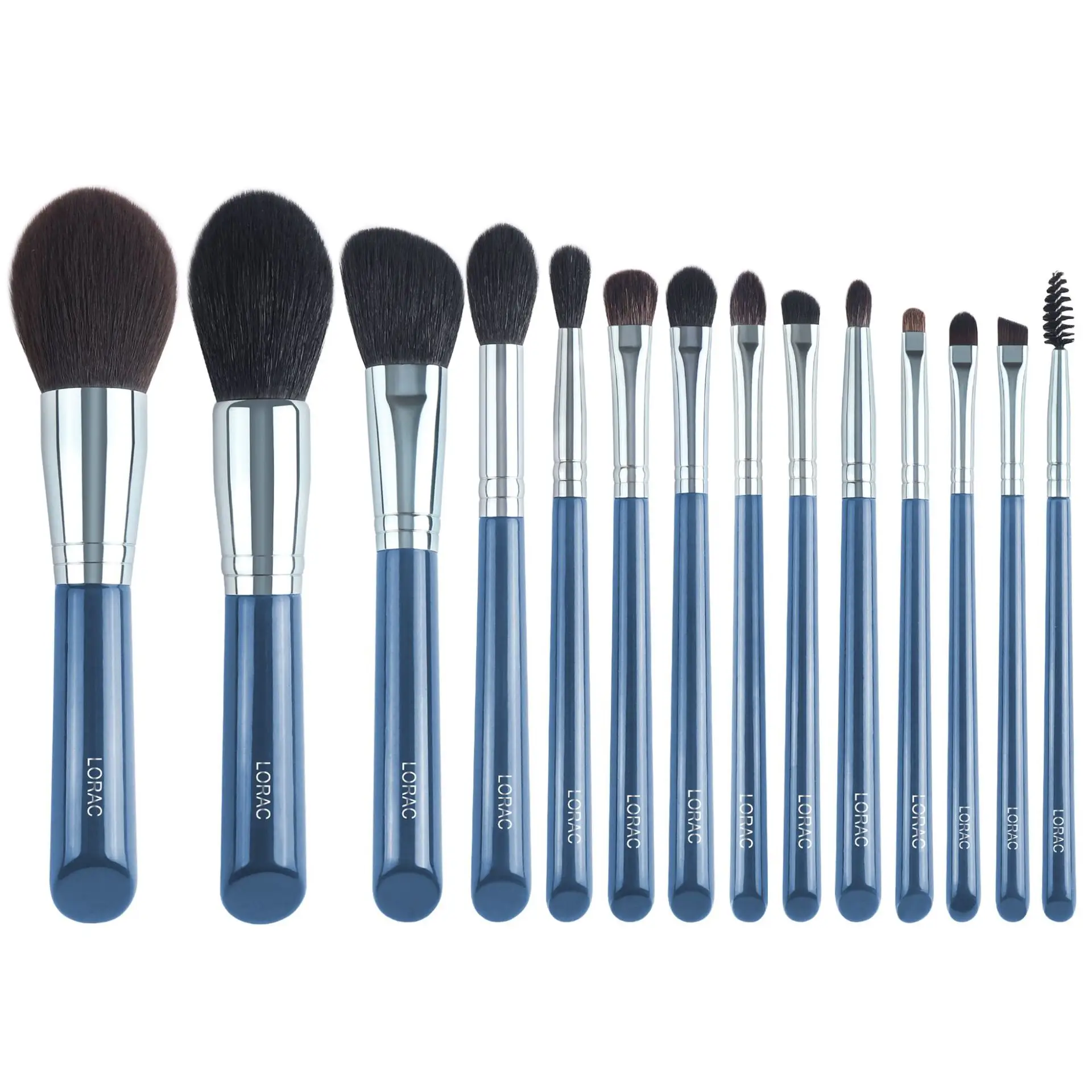 Cangzhou 10-Piece Makeup Brush Set with Animal Hair Brushes - Image 25
