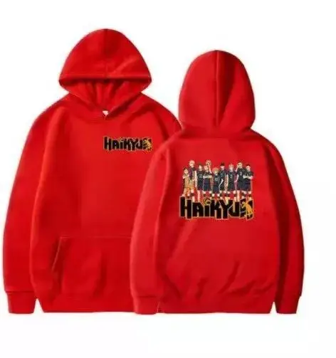 White Volleyball Team Graphic Hoodie for Youth - Image 7