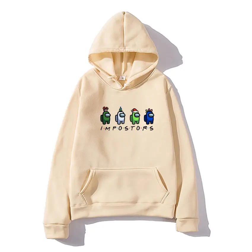 Men Purple Among Us Hoodie 2021 Factory Direct - Image 2