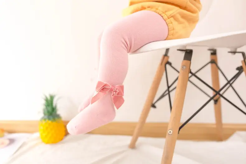 Velvet Bow Baby Tights European American Style — feature 26
