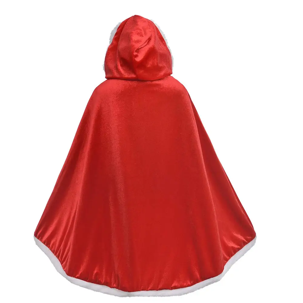Red Frozen Aisha Princess Cape Shawl for Girls - Image 8