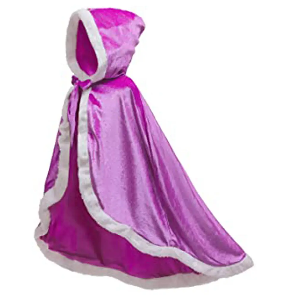 Red Frozen Aisha Princess Cape Shawl for Girls - Image 2