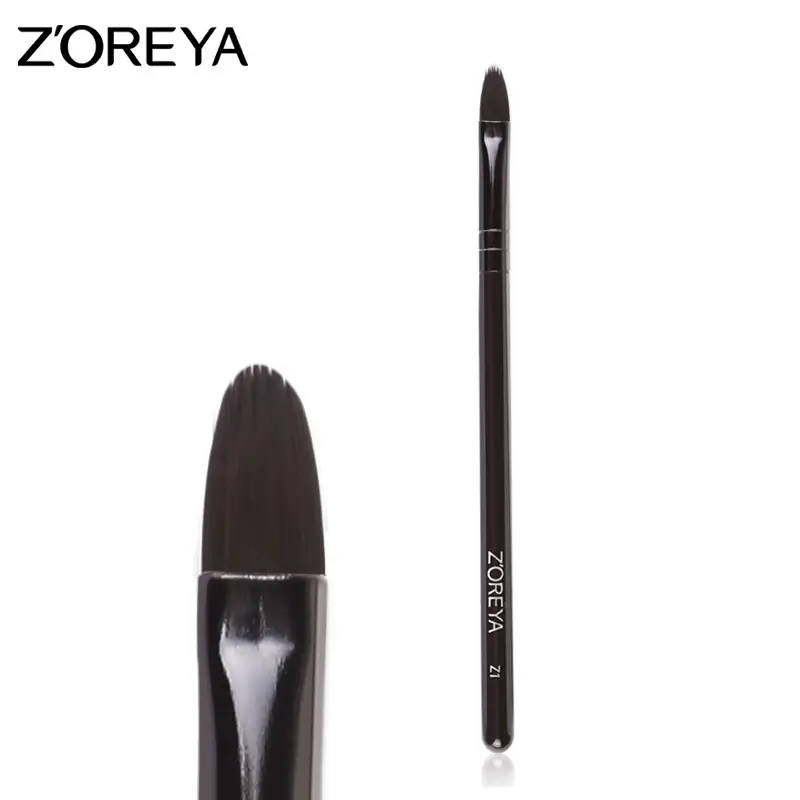 Zhuoerya Black Makeup Brush Blush Eyelash Roll Single - Image 12