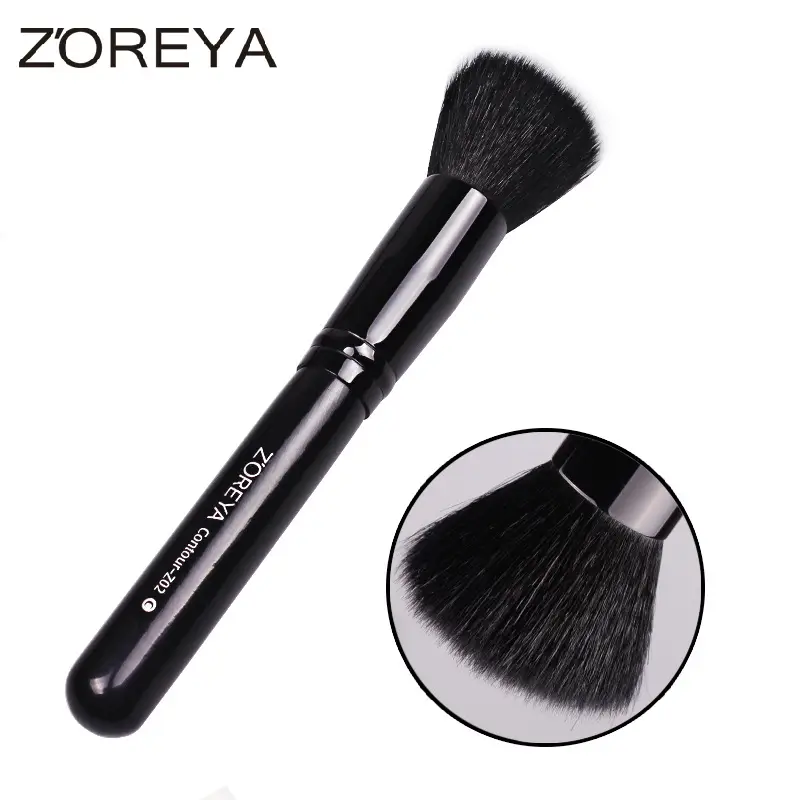Zhuoerya Black Makeup Brush Blush Eyelash Roll Single - Image 2