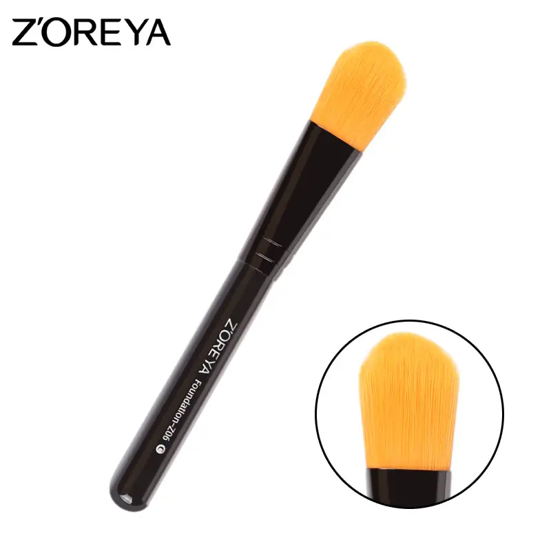 Zhuoerya Black Makeup Brush Blush Eyelash Roll Single - Image 5