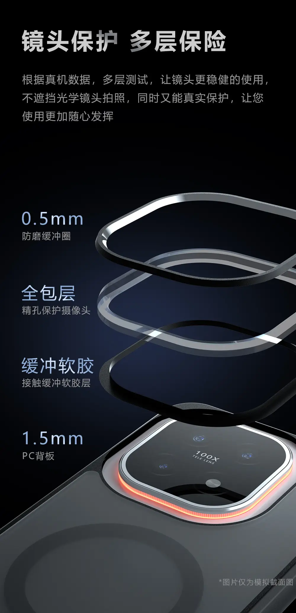 Magnetic Phone Case Matte Black Anti-Fall Protective — feature 9