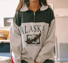 Women's V-Neck Long Sleeve Sweater Coat White — feature 14
