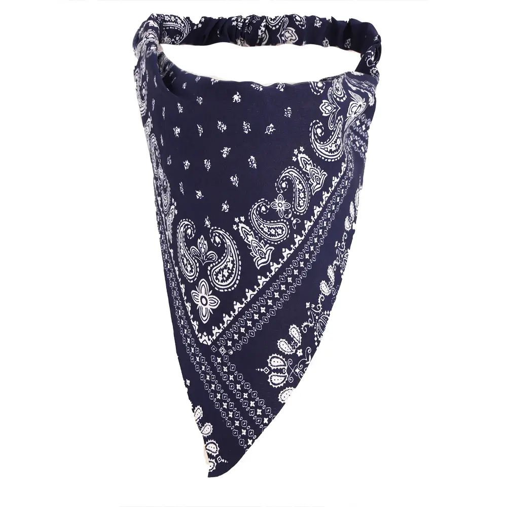 Red French Pattern Cashew Headband for Men Women - Image 3