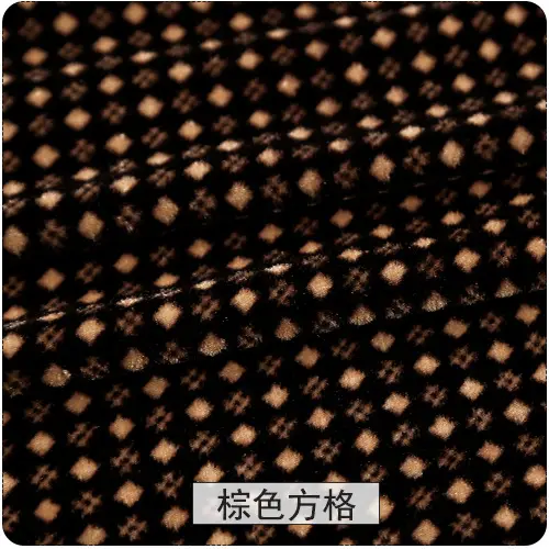 DIY Handmade Gold Velvet Simple Thickened Wear-Resistant Fabric Cotton Shoes Cotton Slippers Overalls Shoes Fabric