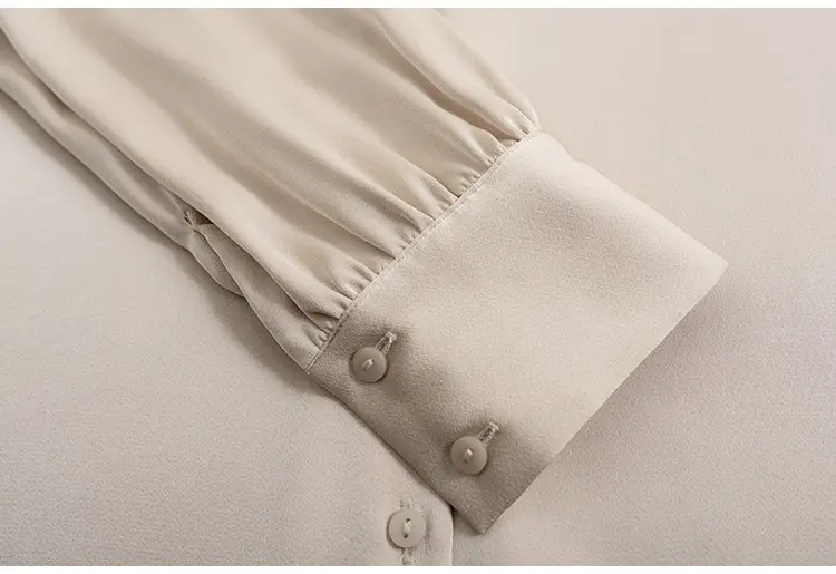 Women's Long Sleeve Shirt Beige Black Pants 2021 Spring — feature 38
