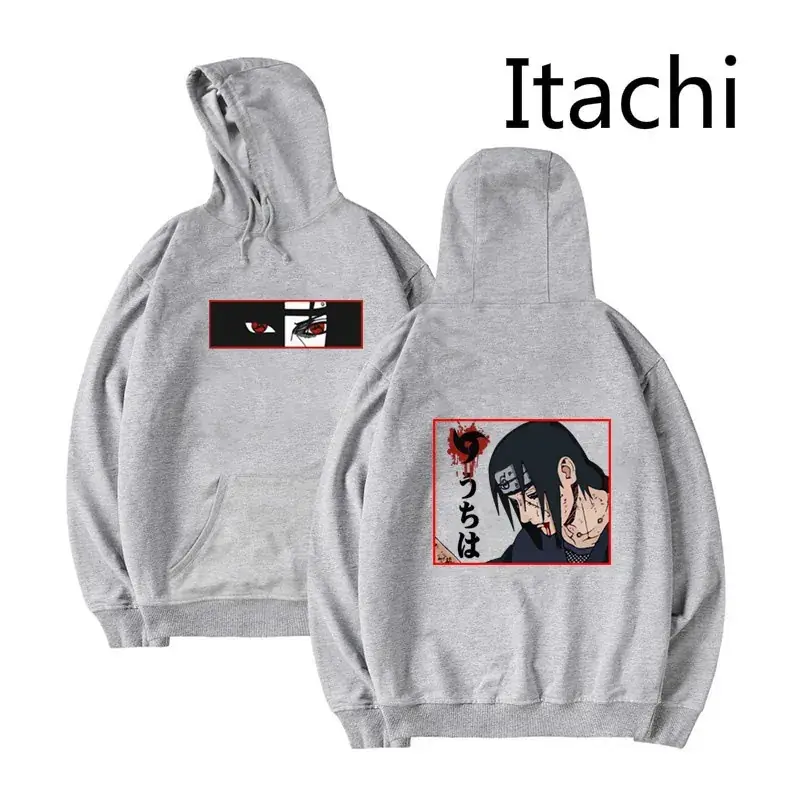 Naruto Hoodie Pink Men's Hooded Sweatshirt
