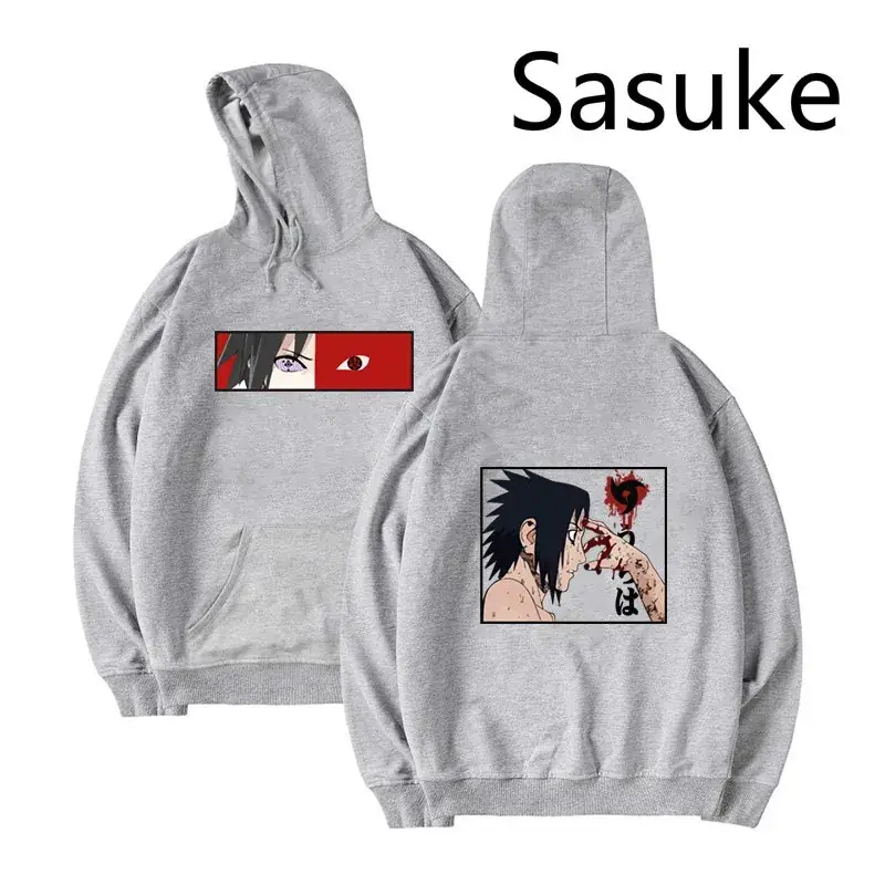 Naruto Hoodie Pink Men's Hooded Sweatshirt