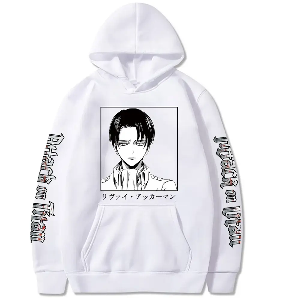 Cross-Brand Attack on Titan Hoodie Men Black - Image 13