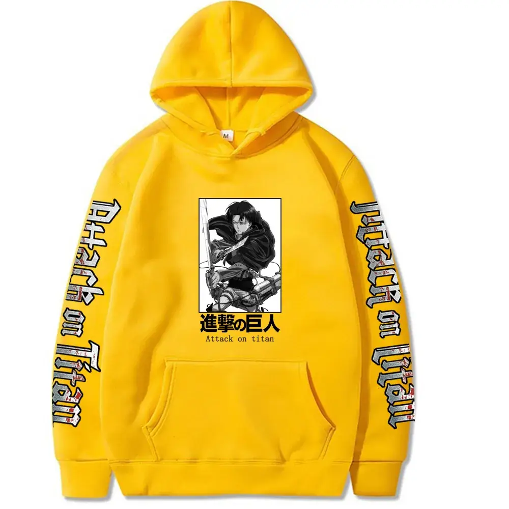 Cross-Brand Attack on Titan Hoodie Men Black - Image 8