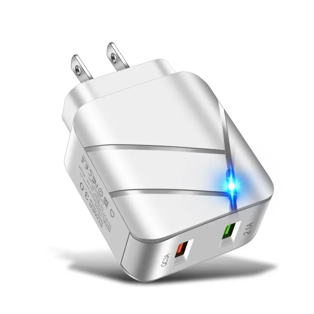 Luminous QC3.0 USB Charger Fast Charge Double Port - Image 2