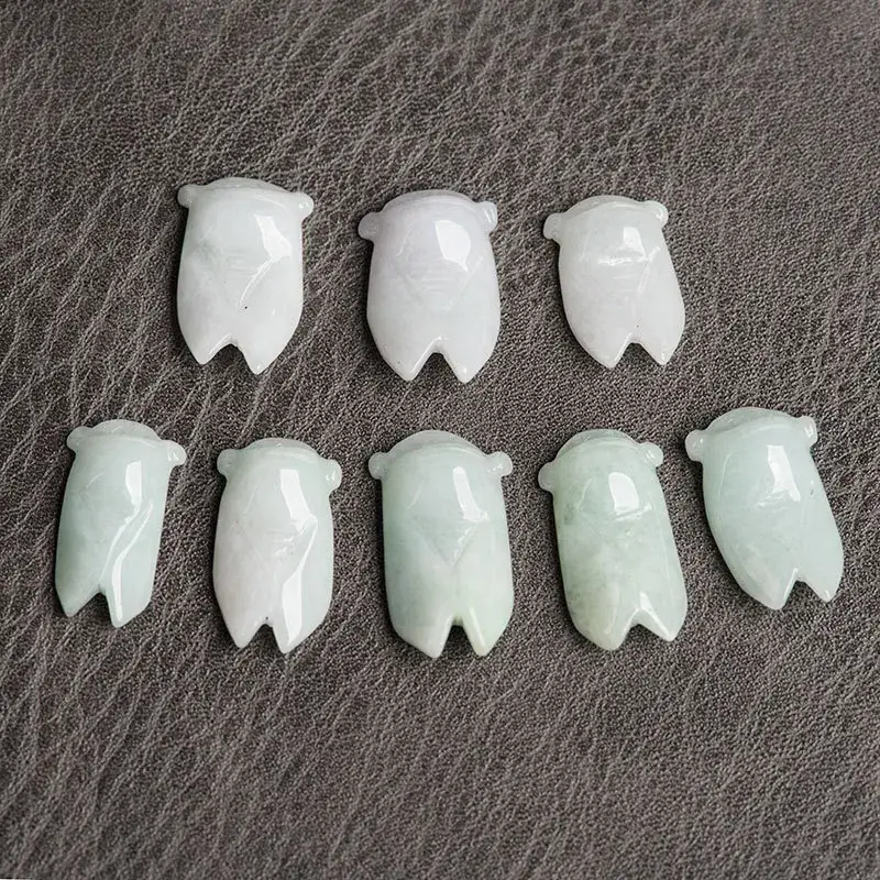 Natural Burma Jade Cicada Bracelets for Women - Image 3