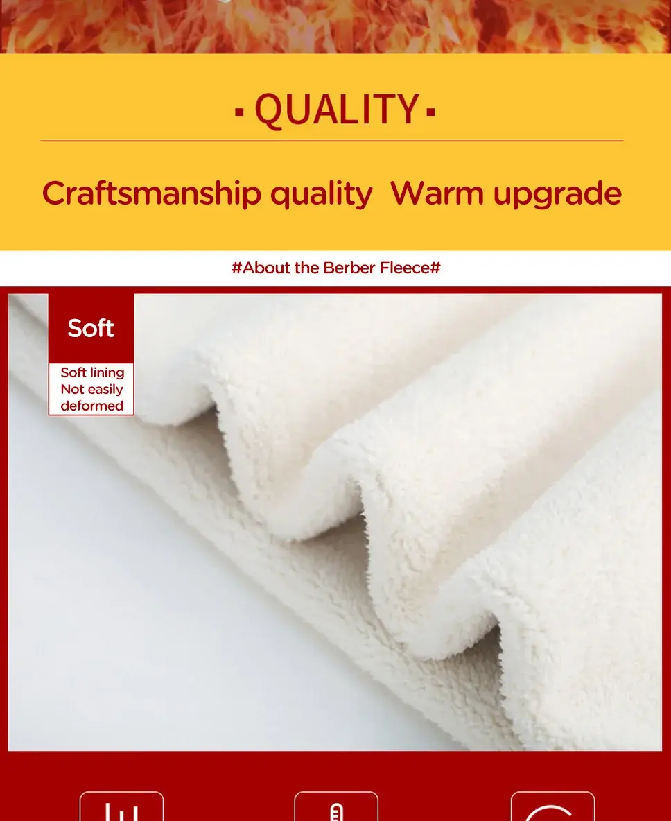 New Women's Fleece Leggings High Waist Warm Winter Pants — feature 33