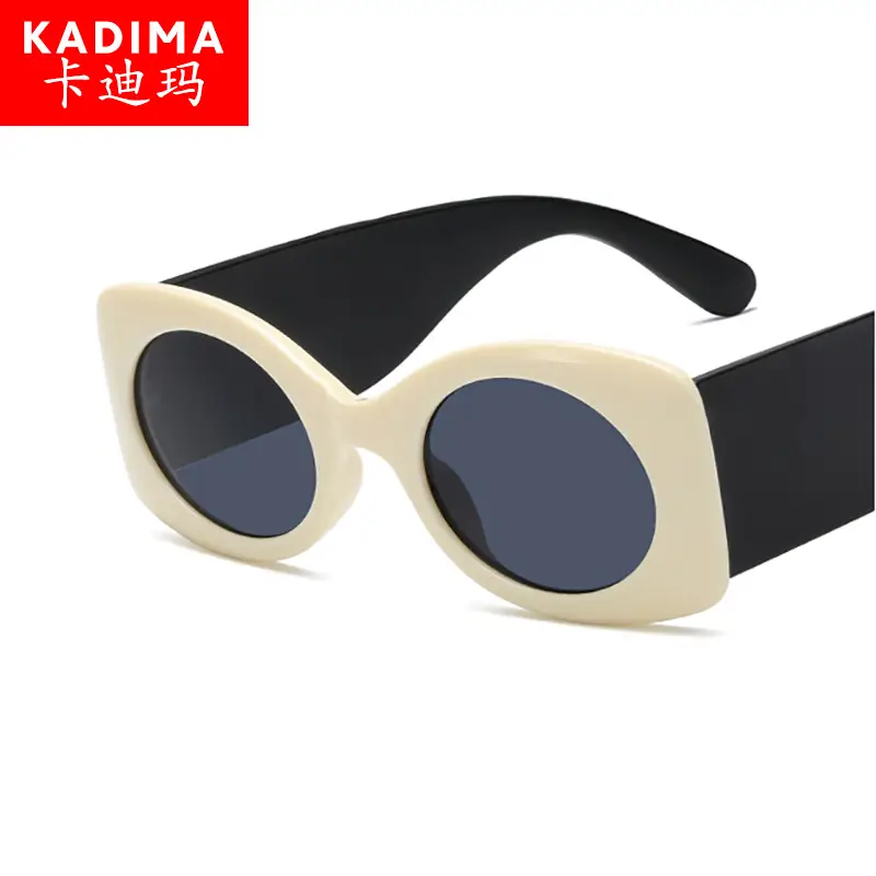 2021 Color Sunglasses for Women Wide Fit Cross Border
