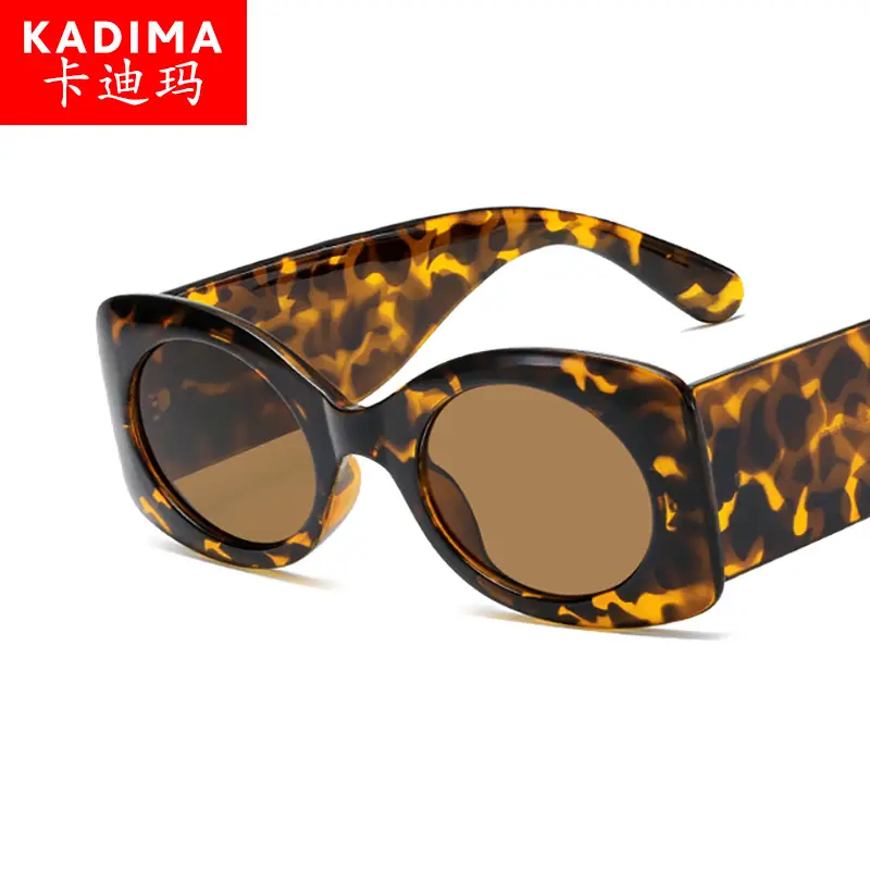 2021 Color Sunglasses for Women Wide Fit Cross Border