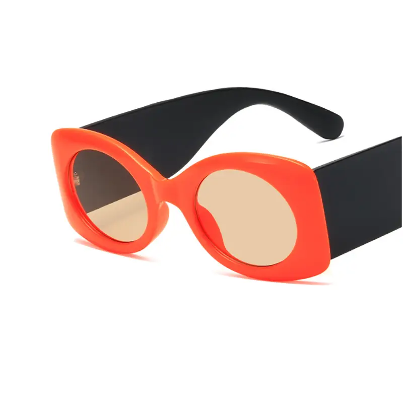 2021 Color Sunglasses for Women Wide Fit Cross Border