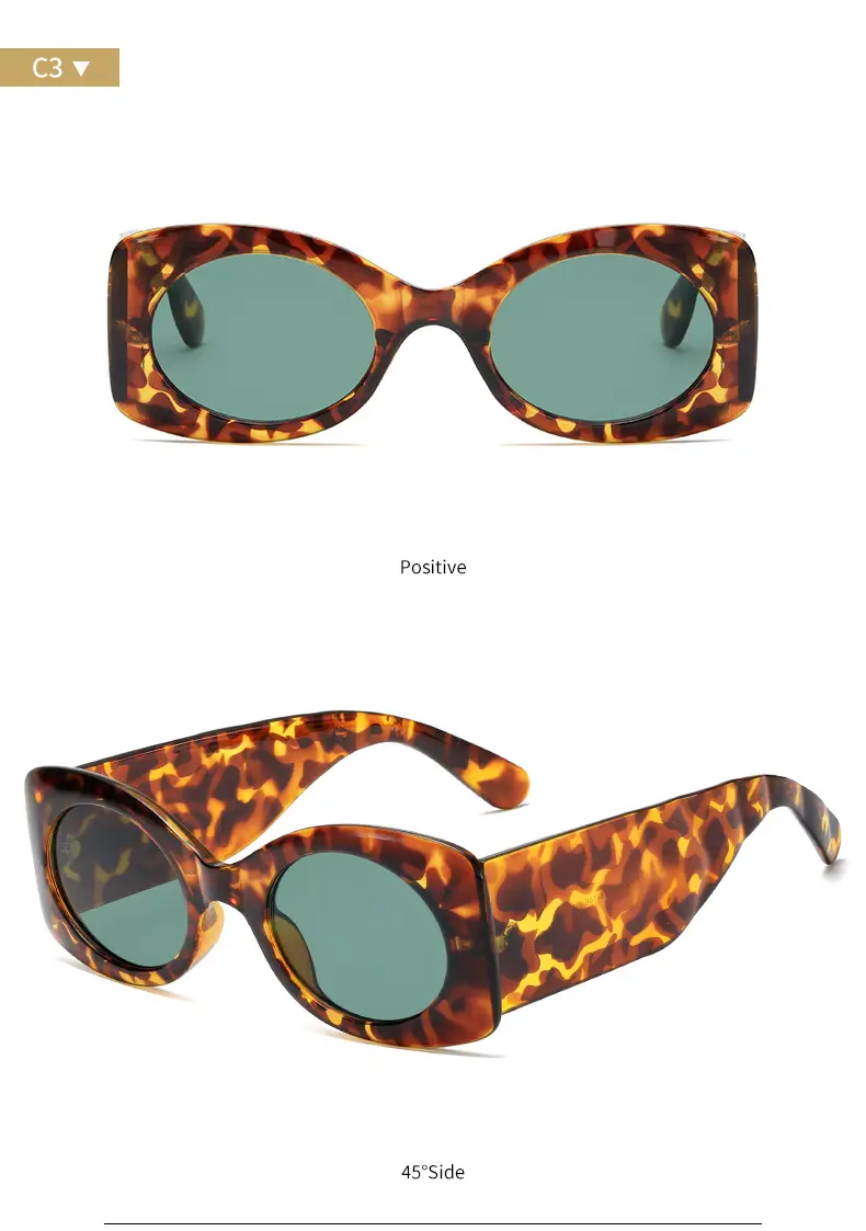 2021 Color Sunglasses for Women Wide Fit Cross Border — feature 12