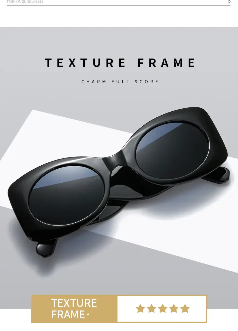 2021 Color Sunglasses for Women Wide Fit Cross Border — feature 6