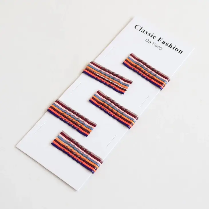 Classic Fashion Korean Hair Clips Candy Color Side Clips - Image 16