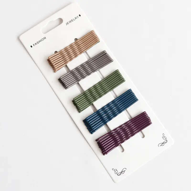 Classic Fashion Korean Hair Clips Candy Color Side Clips - Image 20
