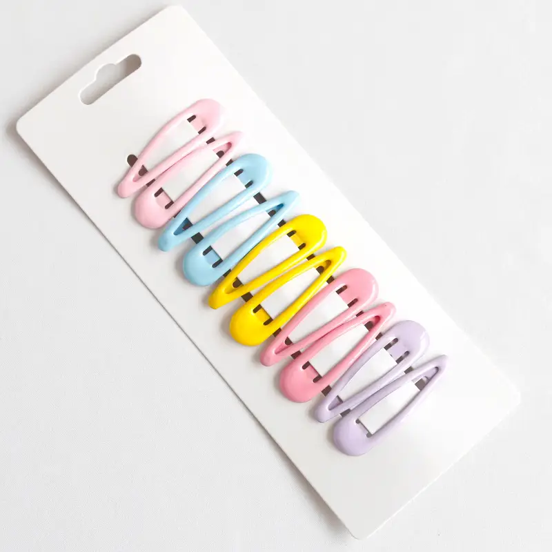 Classic Fashion Korean Hair Clips Candy Color Side Clips - Image 23