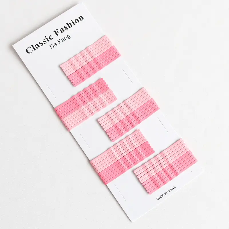 Classic Fashion Korean Hair Clips Candy Color Side Clips - Image 4