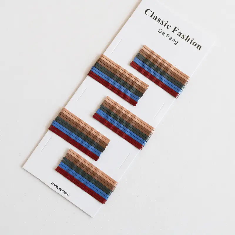 Classic Fashion Korean Hair Clips Candy Color Side Clips - Image 7
