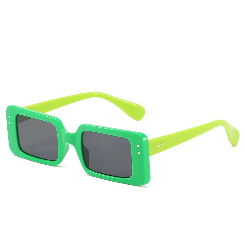 2021 Green Square Sunglasses for Women - Image 2