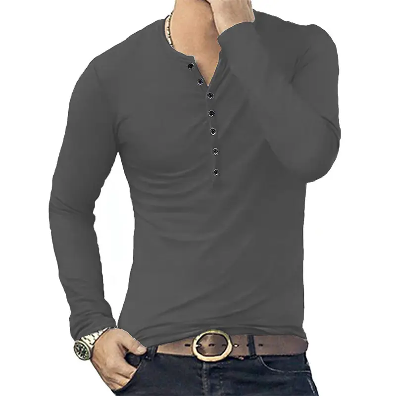 Men's Maroon Long Sleeve T-Shirt 2021 - Image 7