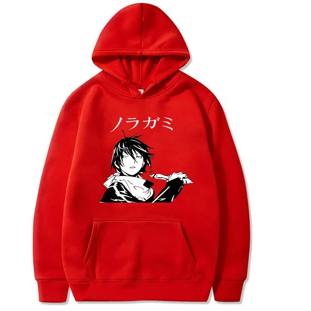 Men Women Red Noragami Yato Hoodie Sweatshirt - Image 3