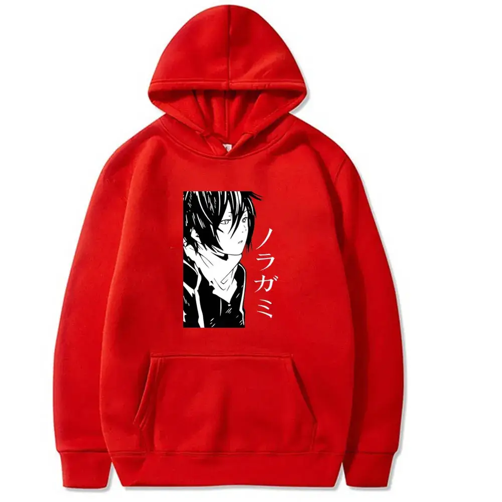 Men Women Red Noragami Yato Hoodie Sweatshirt - Image 9