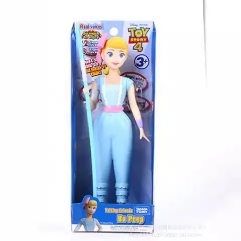 Toy Story 4 Vocal Figure Doll Hand-Made Model Woody Tris Buzz Lightyear 75th Anniversary Spring Dog
