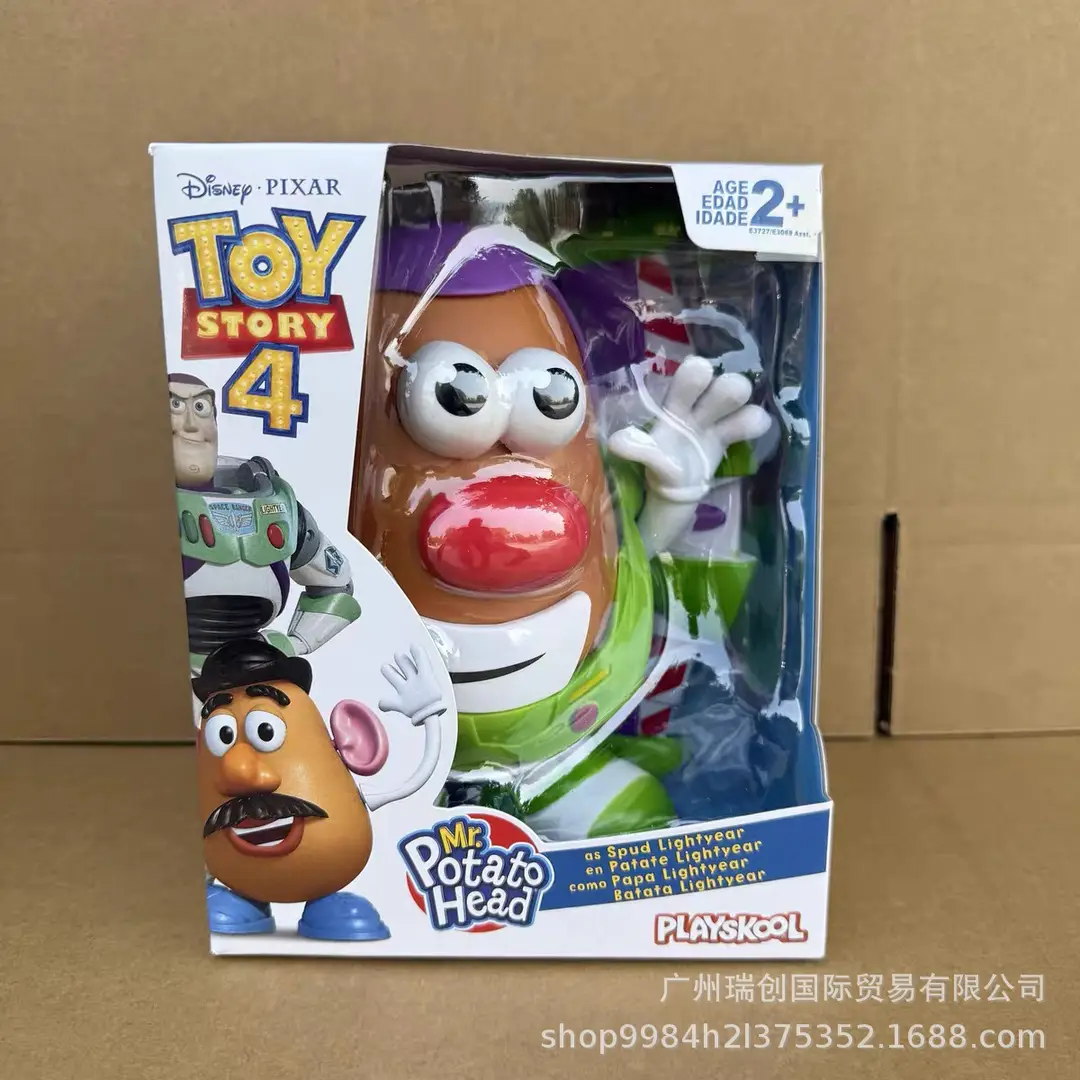 Toy Story 4 Vocal Figure Doll Hand-Made Model Woody Tris Buzz Lightyear 75th Anniversary Spring Dog