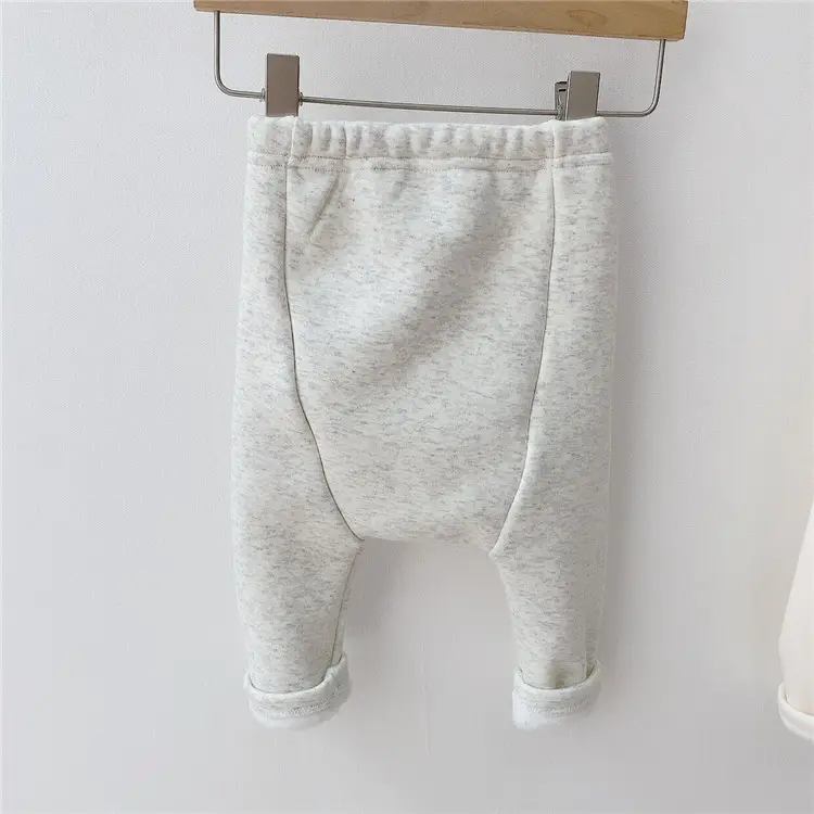 Baby's White High Waist Leggings Spring Wear - Image 4