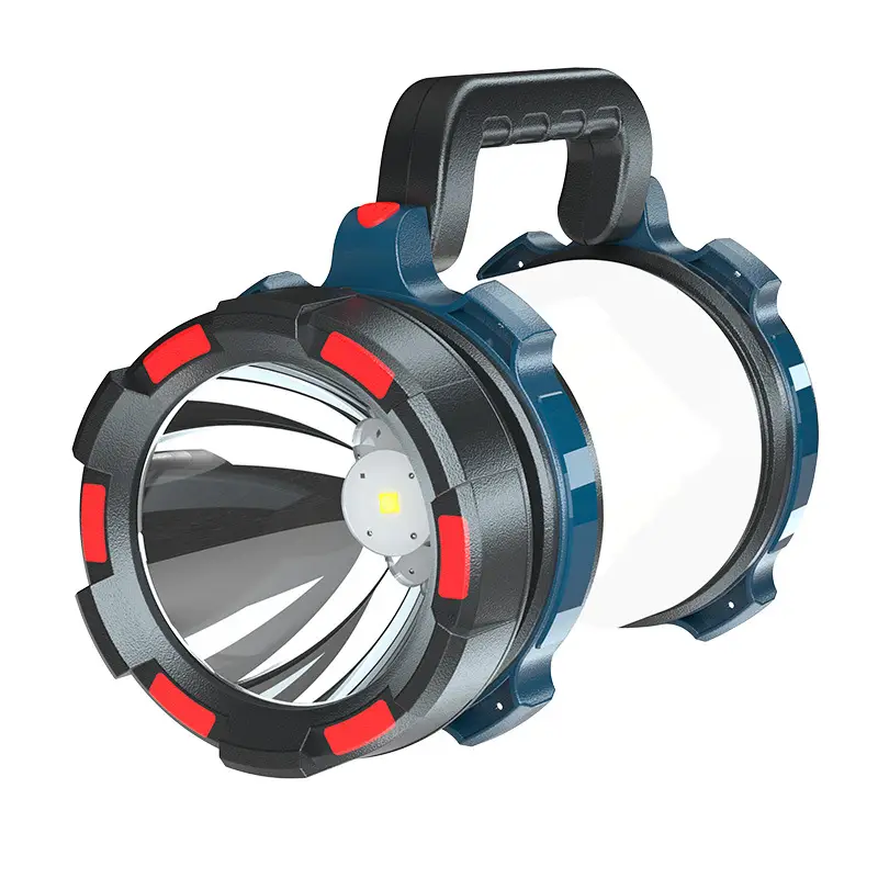 Rechargeable Outdoor Camping Flashlight with Copper Grip