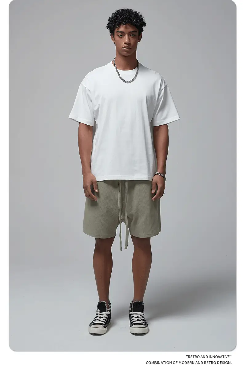 Artie Men's Double Yarn Off-Shoulder T-Shirt 230g Cotton — feature 32