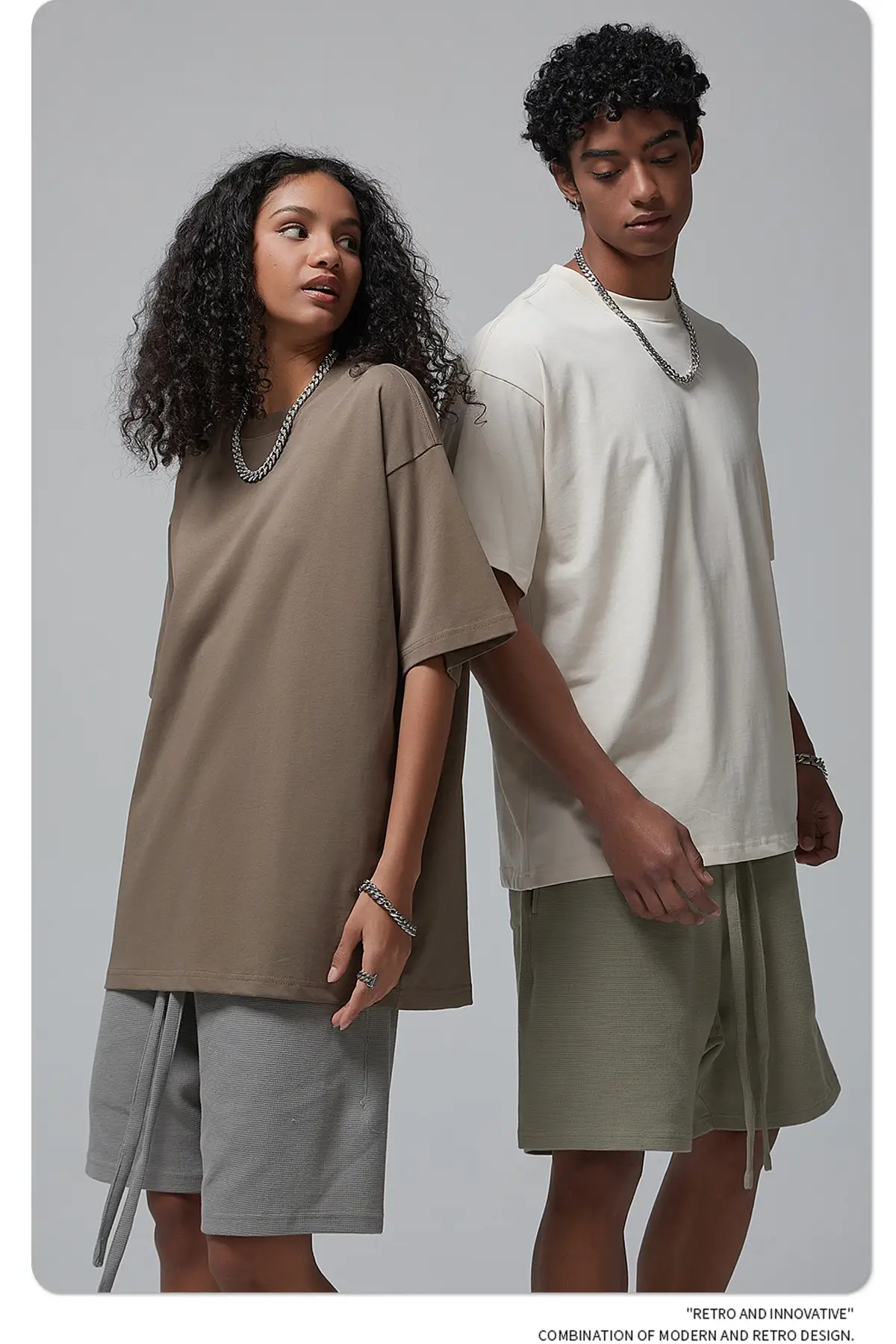 Artie Men's Double Yarn Off-Shoulder T-Shirt 230g Cotton — feature 53