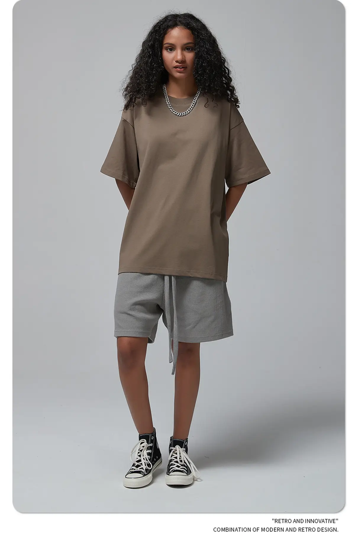 Artie Men's Double Yarn Off-Shoulder T-Shirt 230g Cotton — feature 59