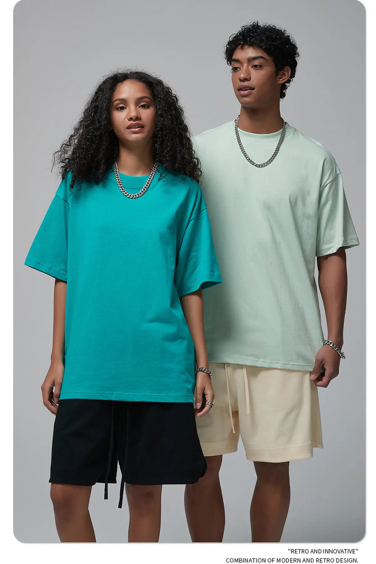Artie Men's Double Yarn Off-Shoulder T-Shirt 230g Cotton — feature 64