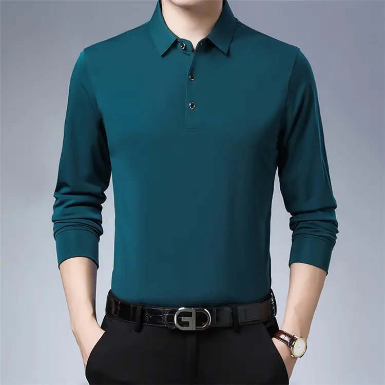 Men Maroon Slim Fit Long Sleeve Shirt - Image 7