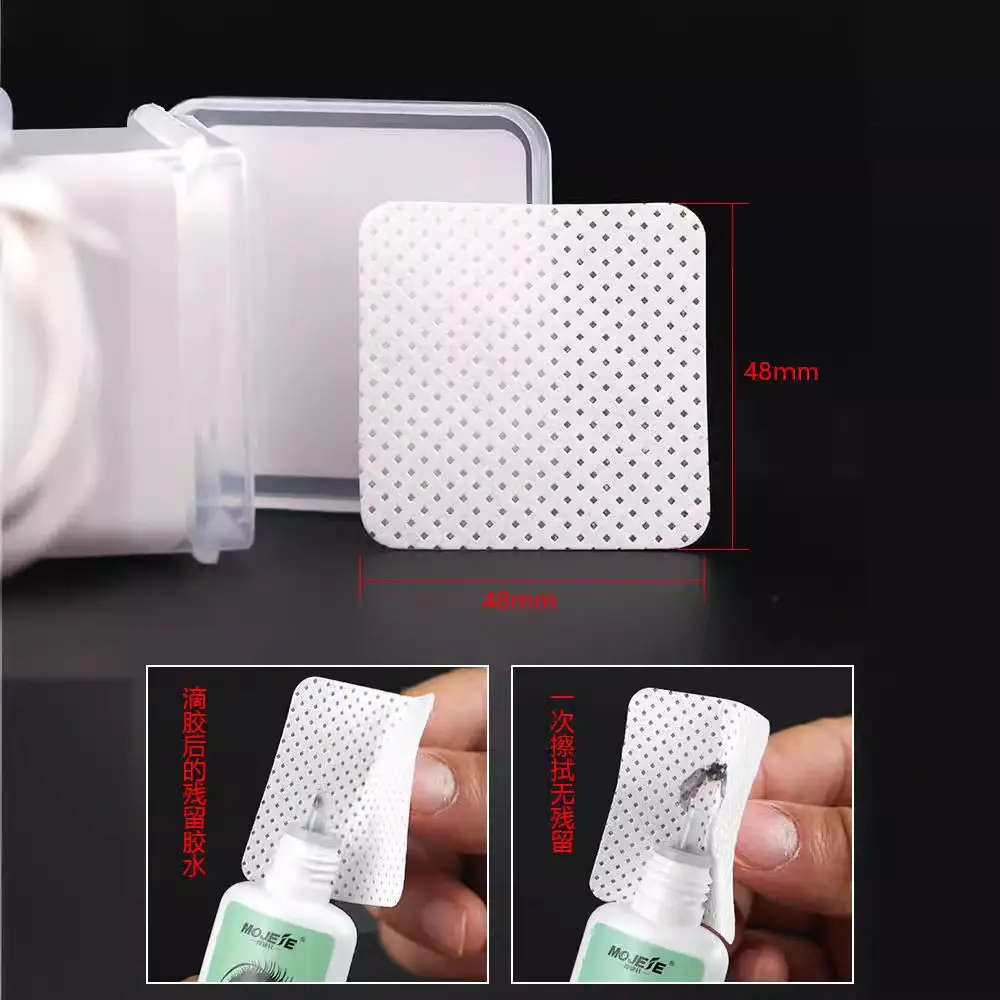 Non-Shedding Eyelash Glue Cleaning Cotton Pads - Image 6