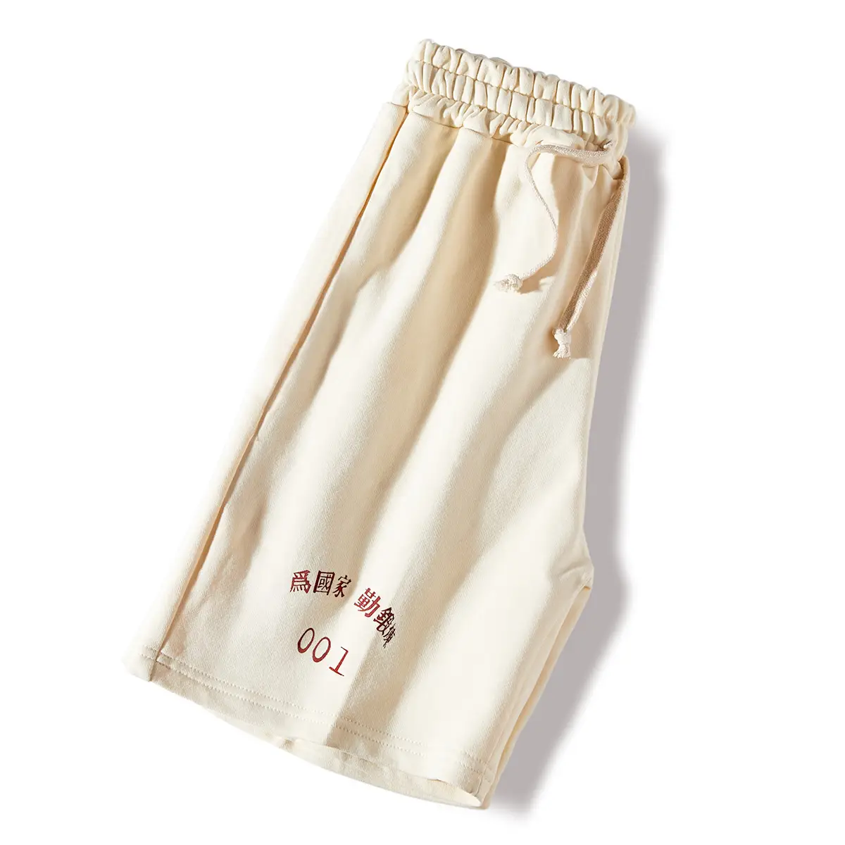 Heavy American Retro Kaji Knitted Shorts for Men - Image 3