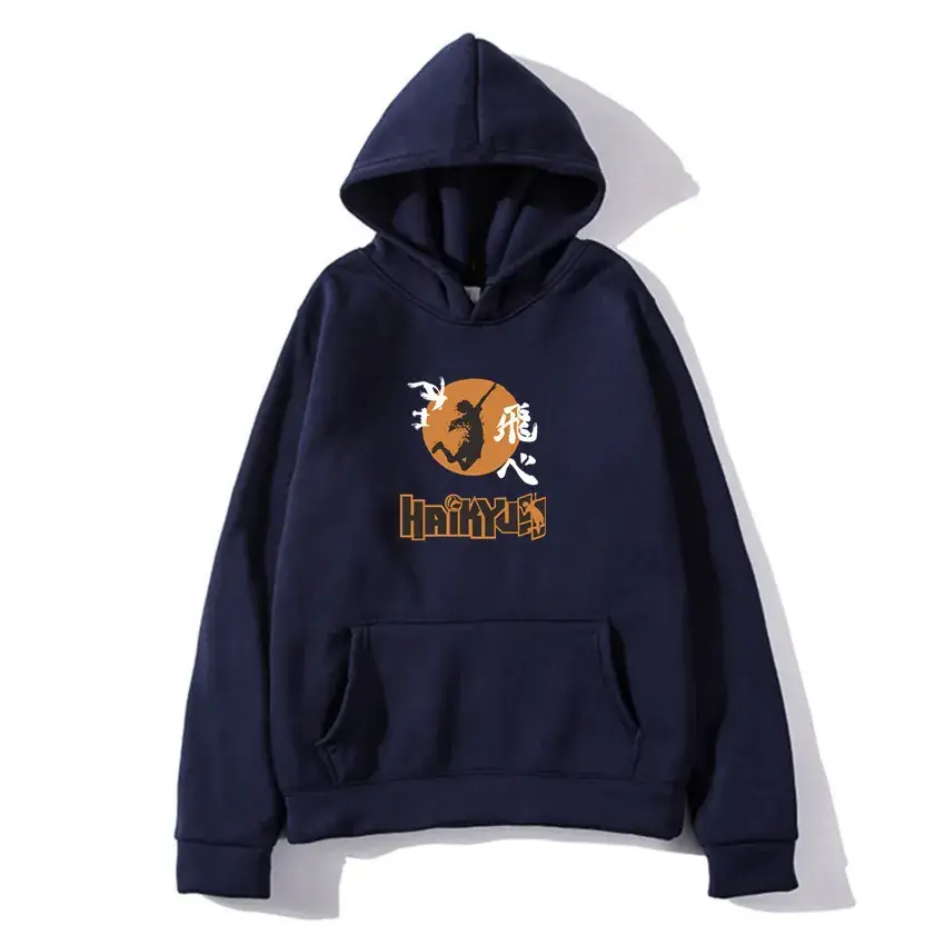 Men Orange Hoodie with Lion Print - Image 15