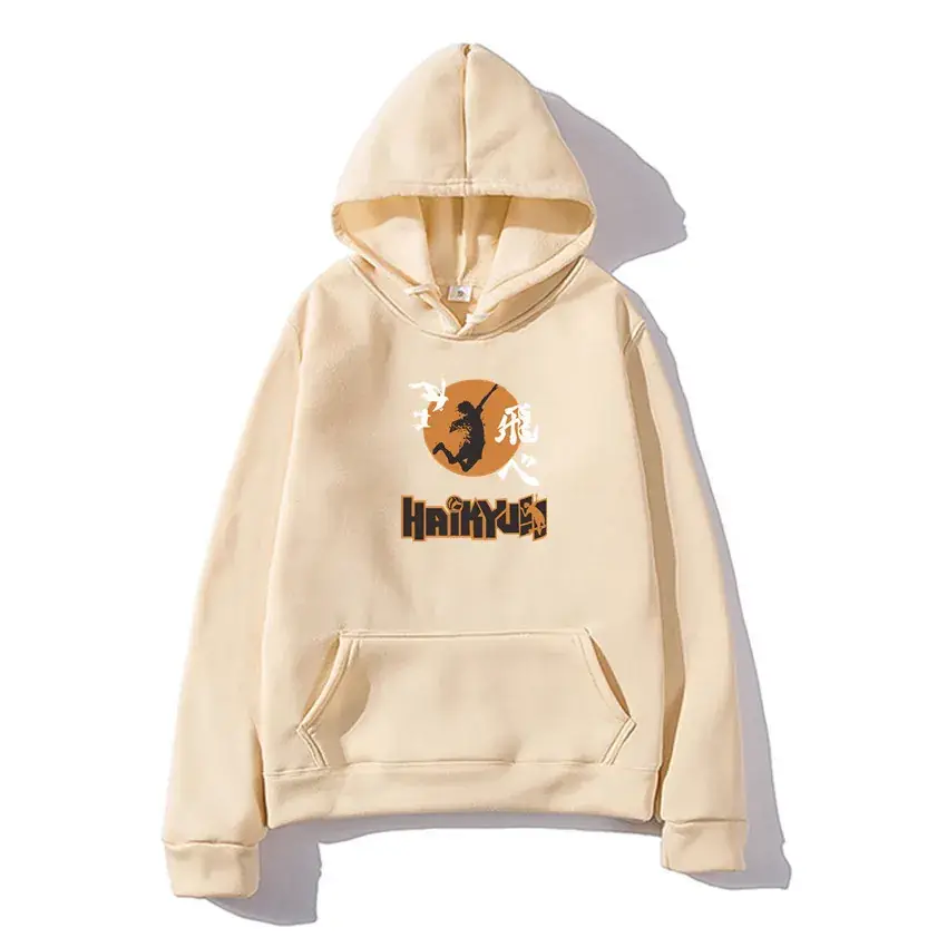 Men Orange Hoodie with Lion Print - Image 17