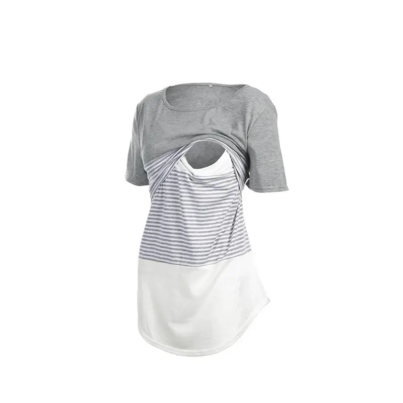 Spring 2023 Striped T-Shirt for Women Pregnant - Image 9