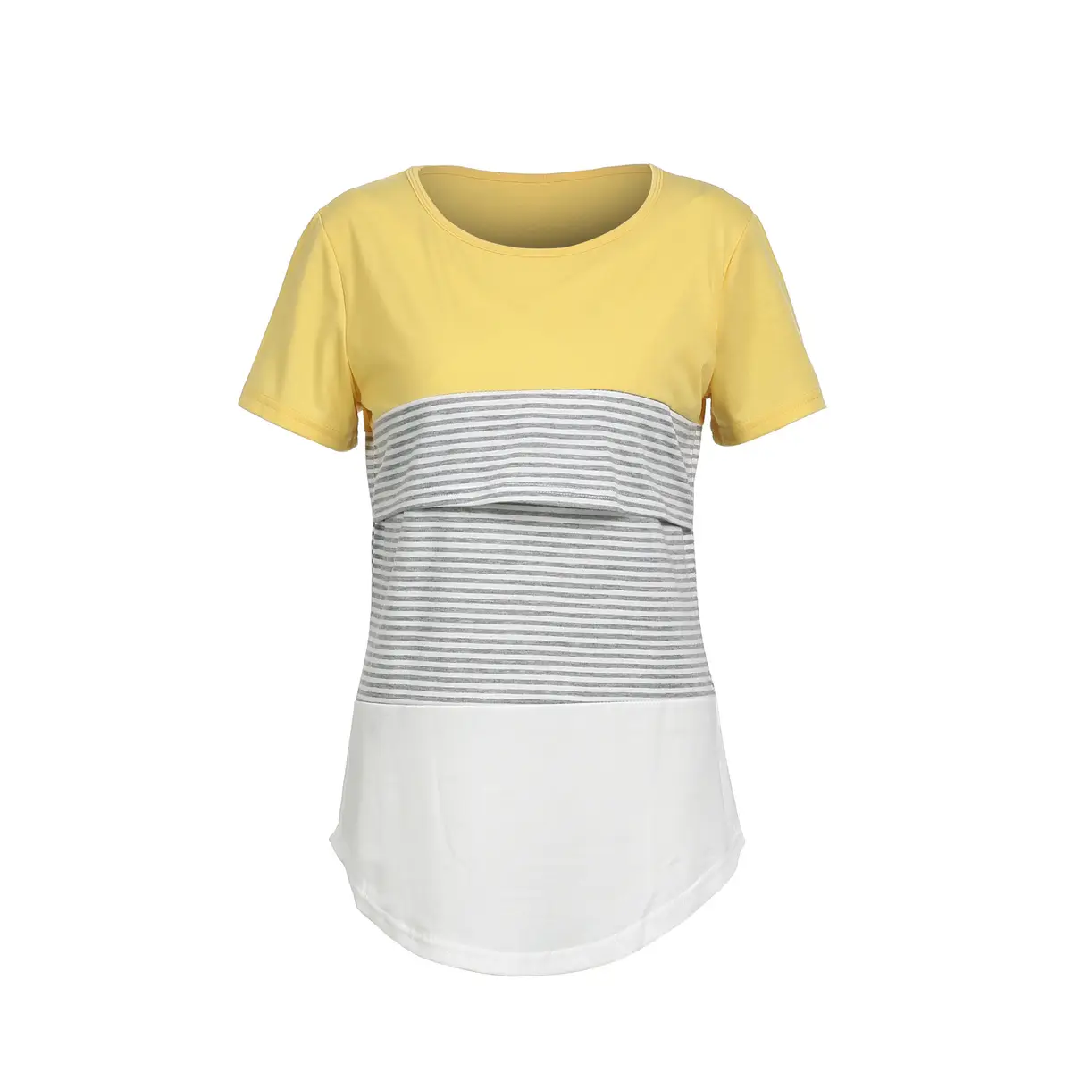 Spring 2023 Striped T-Shirt for Women Pregnant - Image 3